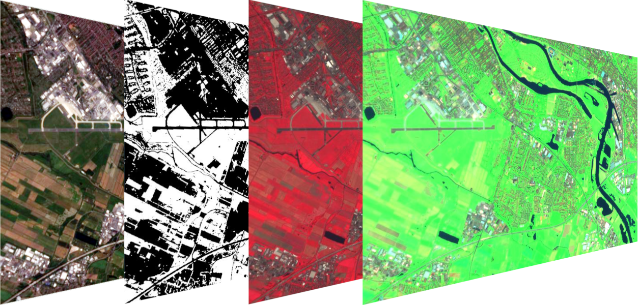 Sentinel-2 products generated with rasdaman using OGC WCPS datacube query language